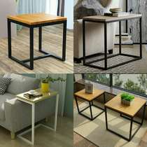 A few corners on the side a few movable side tables small coffee tables small square tables small tables next to the sofa Nordic simple creative mini