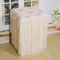 Pastoral safe cover custom satin fabric safe cover Air purifier dust cover Household appliances