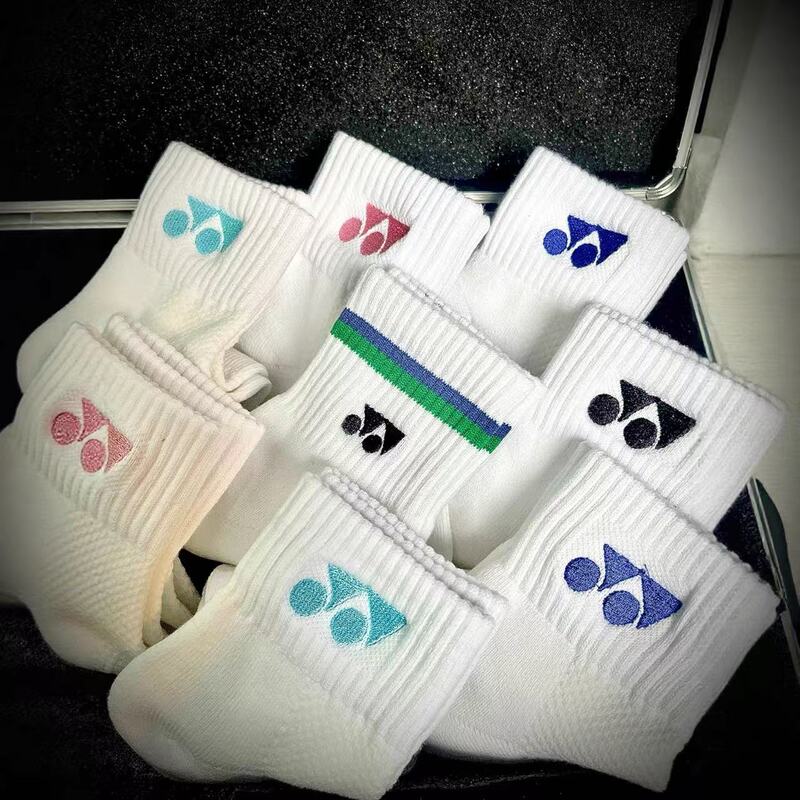 Badminton Socks for Men and Women, Same Style, Thickened Towel Bottom, Individually Packaged, Sweat-Absorbent, Breathable Cotton Socks, 2 Pairs Badminton Socks for Men and Women, Same Style, Thickened Towel Bottom, Individually Packaged, Sweat-Absorbent, Breathable Cotton Socks, 2 Pairs