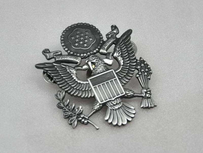 US AIRFORCE Big Brim Hat Badge Metal Badge