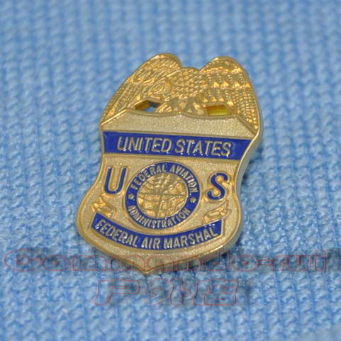 US Federal Aviation Administration FAA Aviation Police Federal Air Marshal badge brooch 