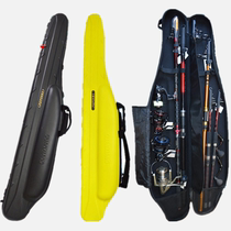 Kengru hard-shell rod bag Luya bag Luya rod bag ultra-light fishing rod bag sea rod wheeled rod bag free discount big belly bag