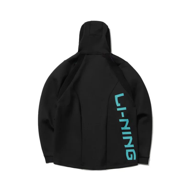 Трендовая баскетболка-кардиган Li Ning для отдыха с капюшоном