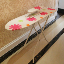 Folding ironing board ironing board ultra-stable large steel mesh ironing clothes rack home electric iron plate Korea