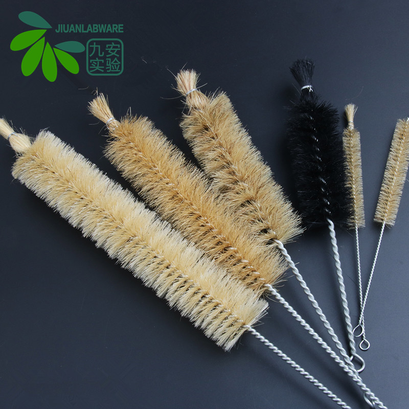 Test tube brush triangular flask brush volumetric bottle brush beaker brush measuring cylinder brush pipe cleaning brush straw brush