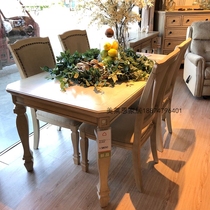 Ke Zhi Aishi Lidu Furniture D5693 solid wood rectangular dining table dining chair sideboard