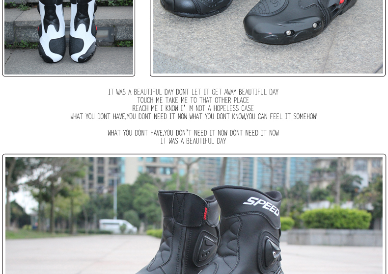 Boots moto PRO-BIKER A004 - Ref 1388058 Image 32