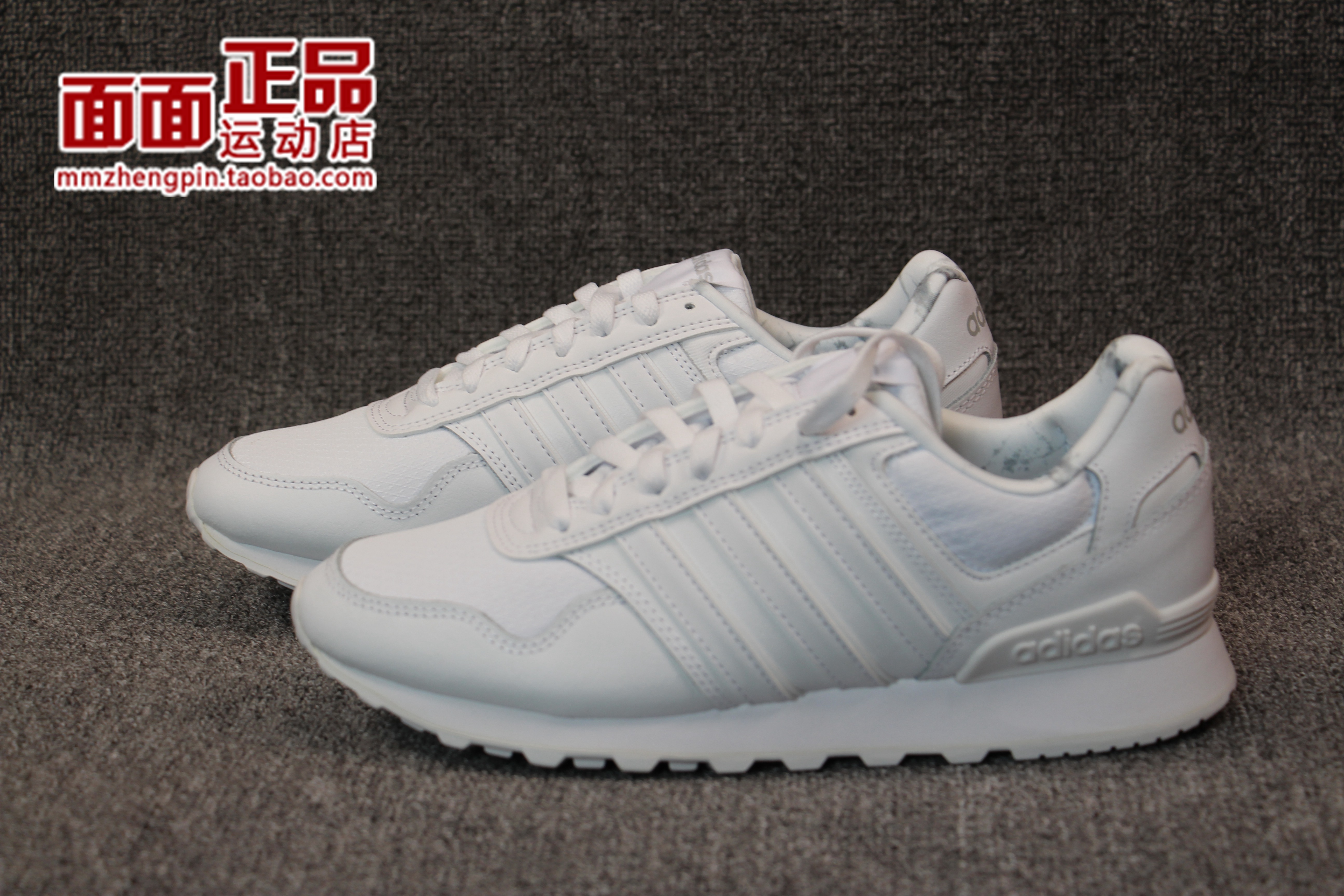 Giày thể thao Adidas / Adidas NEO 10K da trắng cổ điển Giày thể thao thông thường AC7588 giày thể thao nam đẹp