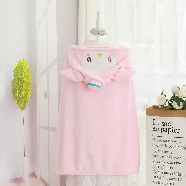 Phim hoạt hình Nhật Bản Melody Little Devil Gemini Cape Cloak Casual Chăn Mùa hè Điều hòa nhiệt độ Phòng len Chăn Cô gái - Ném / Chăn