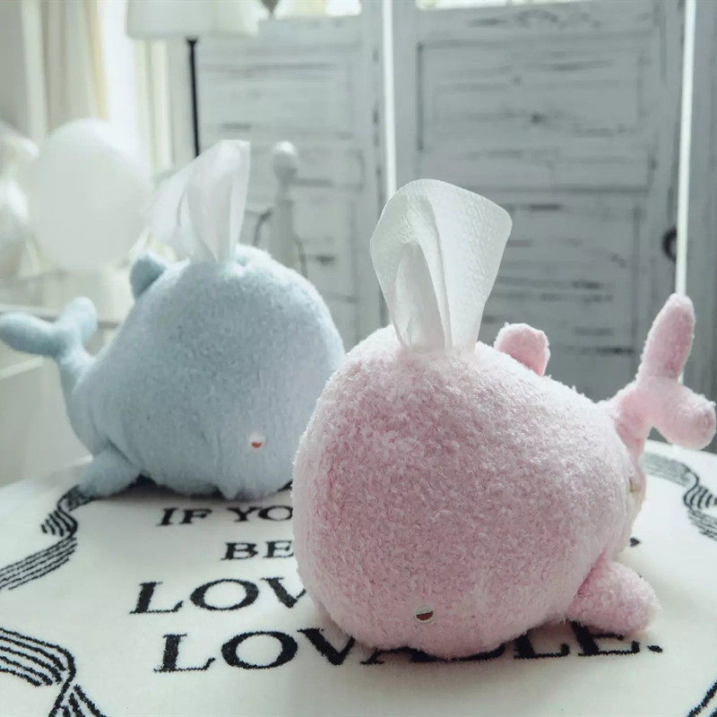 In Love Whale Dolphin Dolphin Towels Box Nordic Soft Down Documentary Documentary Car Pumps Car Box