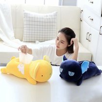 Day-style cartoon 100 smaller cherry small sby-size plush dolls paper towels box car load paper towels home draw paper box