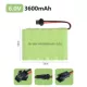 6,0 В 3600 мАч [Отправить зарядную кабель]