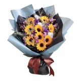 Мыло с экстрактом подсолнечника с розой в составе, упаковка, подарок на день рождения