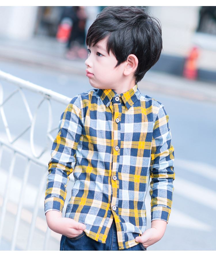 Chemise garcon GOLDEN BRUNO à manche longue - Ref 2079515 Image 16