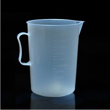 PP with scale 5000ML plastic beaker plastic measuring cup volume with beaker lab with 2L measuring cup
