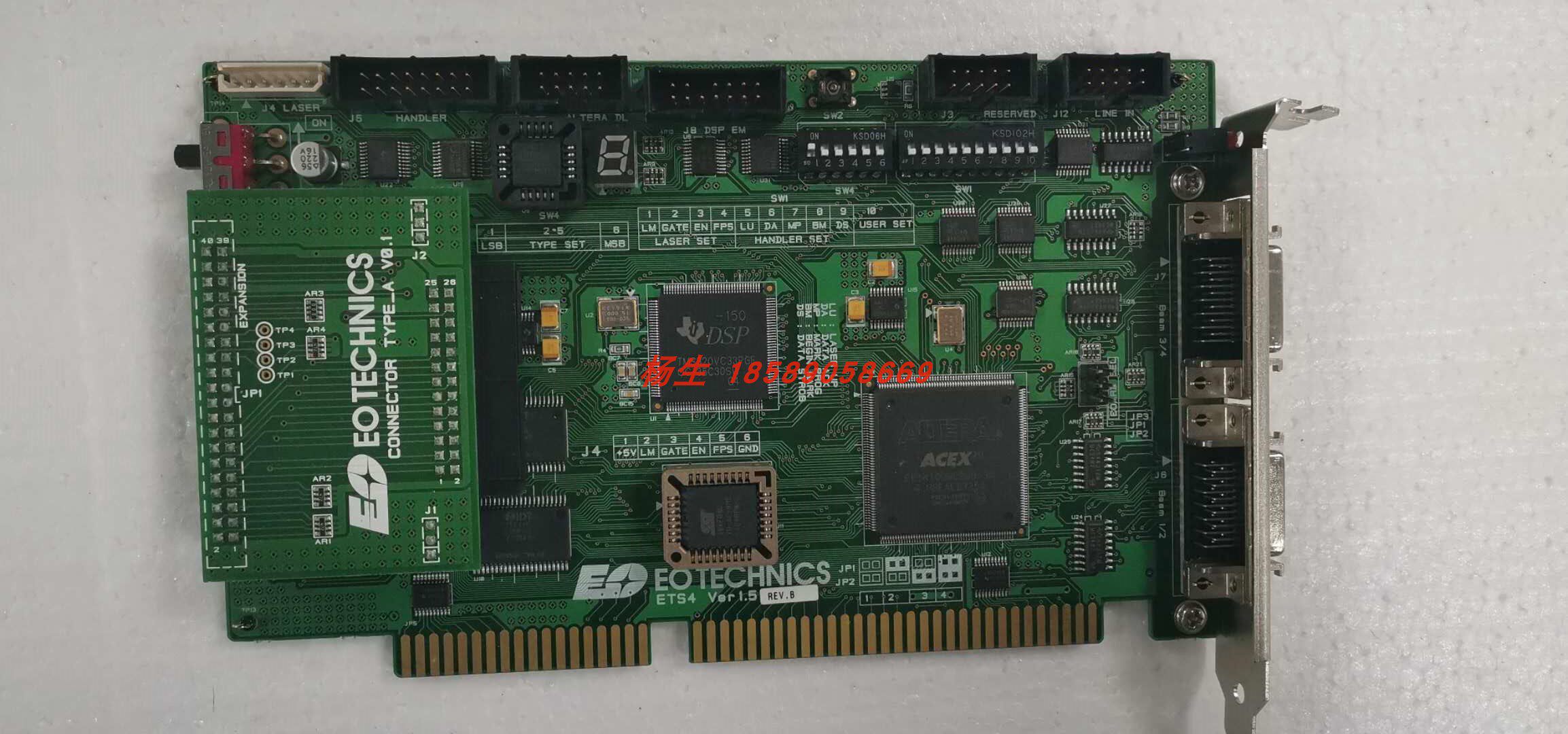Original EIOTECHNICS CONNECTOR collection card ETS4 Ver1 5 REV B spot price