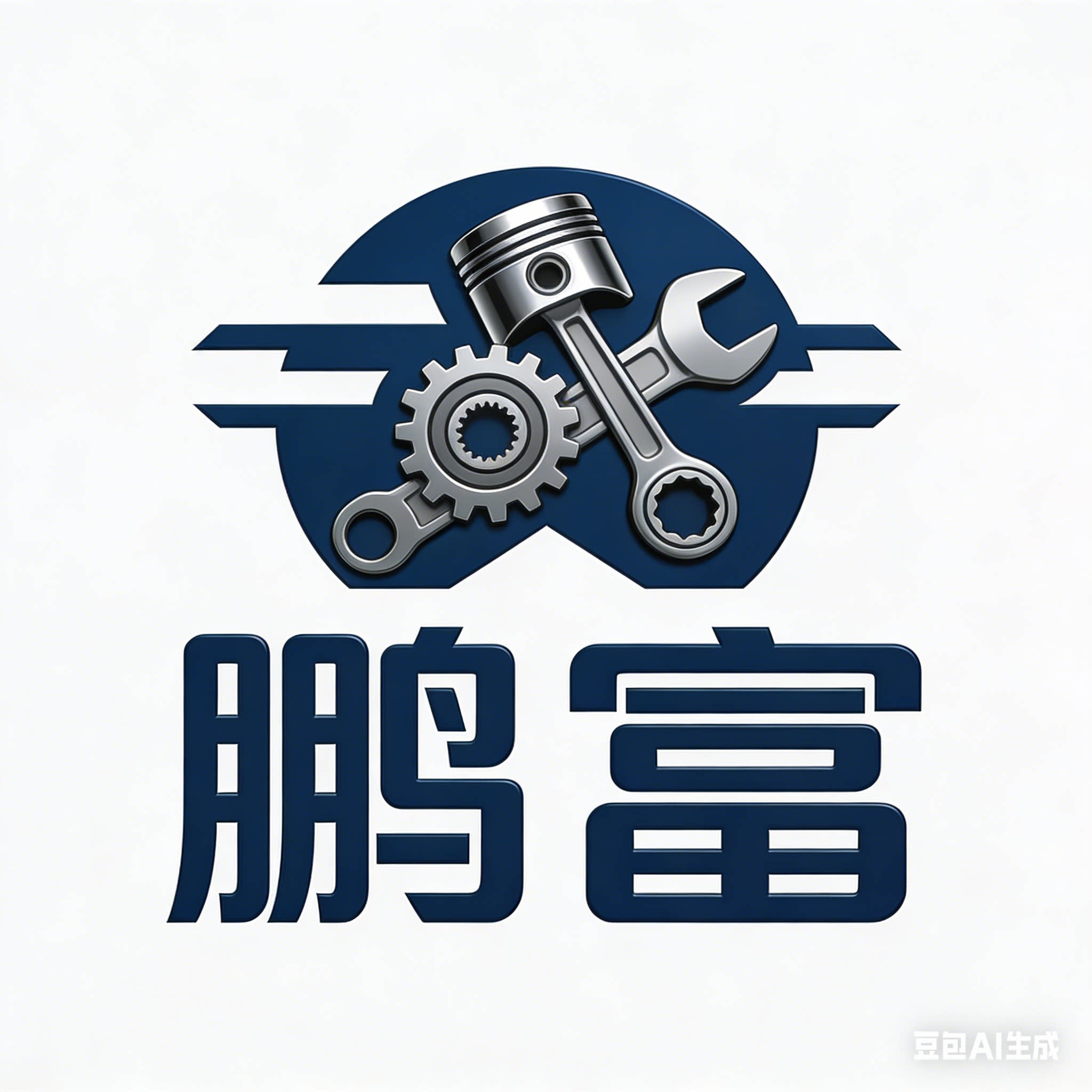 广州鹏富新能源配件的LOGO