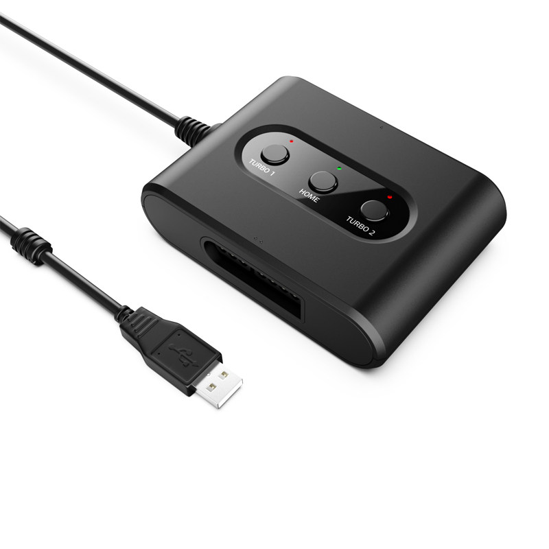 Original Mayflash Nintendo Super SNES handle to PC Switch converter dual interface burst