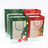 Apple, рождественская льняная сумка, упаковка, подарок на день рождения