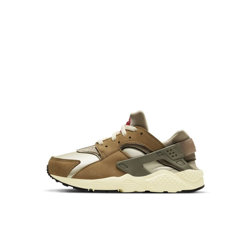 Nike Air Huarache X Stussy Desert Brown Toddler Low-Top Running Shoes Dh3324-200