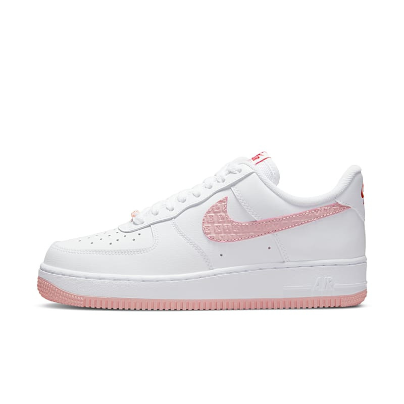 Nike Air Force 1 Low 07 Air Force One White Pink Women's Low-Top Sneakers Dq9320-100