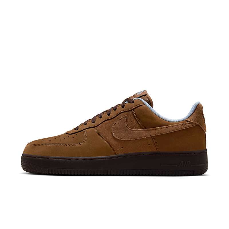 Nike Air Force 1 Af1 Air Force One Tan Men's Low-Top Sneakers Ib4617-222
