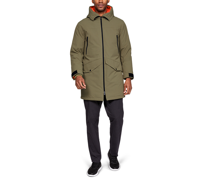 Under Armour UA Men UAS Thể thao Trùm đầu Áo khoác giản dị -1328240 áo phao nữ dáng ngắn cao cấp