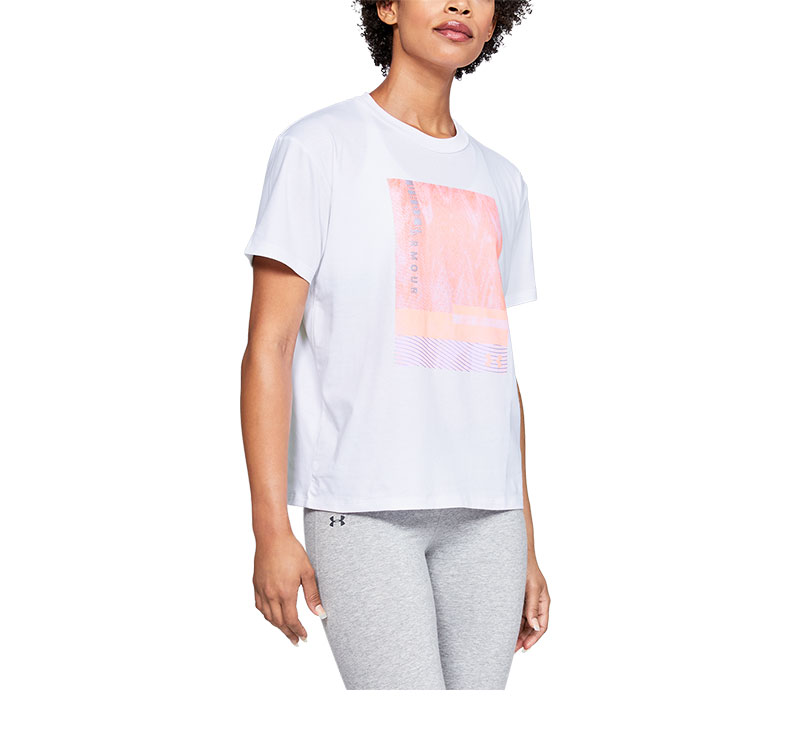 Under Armour Một chiếc áo thun thể thao tay ngắn thời trang nữ Dema UA -1323883 áo tank top gym nam