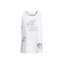 Under Armor Official UA Spring and Summer Launch Mens Training Sports Printed Vest 1383413