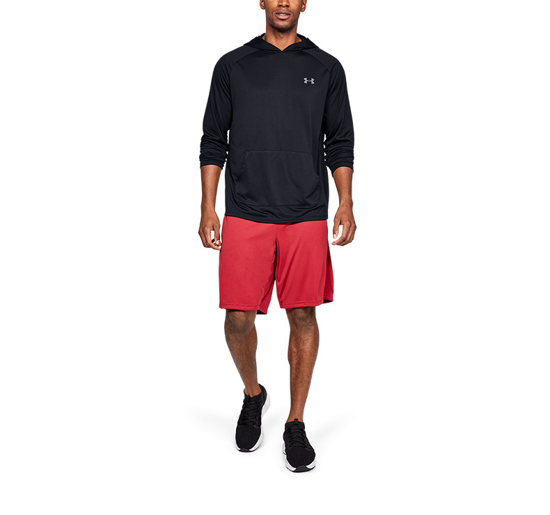 Dưới áo giáp Áo len đào tạo trùm đầu Dema UA Men Tech 2.0 -1328703 - Thể thao lông cừu / jumper hoodie tím