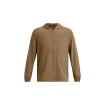 (New product) Under Armor official UA Vibe Windbreaker mens woven training jacket 1386555