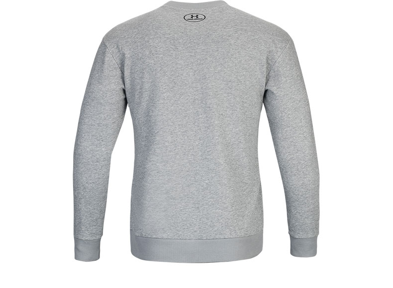 Under Armour Một người đàn ông ima Logo UA Basic Logo áo len cổ tròn thể thao - Thể thao lông cừu / jumper áo thu đông nam 2020