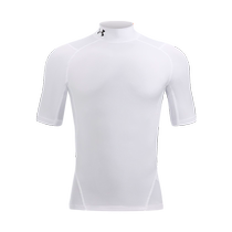 (New product) Under Armor official UA Armor Comp Mock mens training short-sleeved T-shirt 1372586
