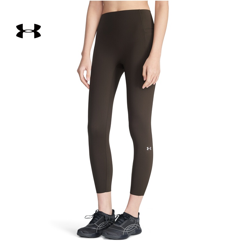 Under Armour Official Ua Spring Vanish Elite Women's High-Waisted Training Sports Tight-Fitting Nine-Point Pants 6009964