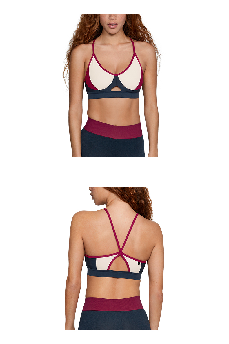 Under Armour Dema UA Phụ nữ Unstoppable Thể thao đồ lót - Sức mạnh thấp - 1317929 áo thun tập gym nữ