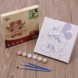 DIY Цифровой цвет масла живопись аниме -карта детей