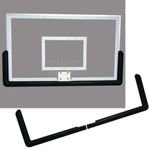 Basketball rack tempered glass rebounds lower along the rubber strip soft bag basketball basket basket basket net protection rubber strip anti-collision
