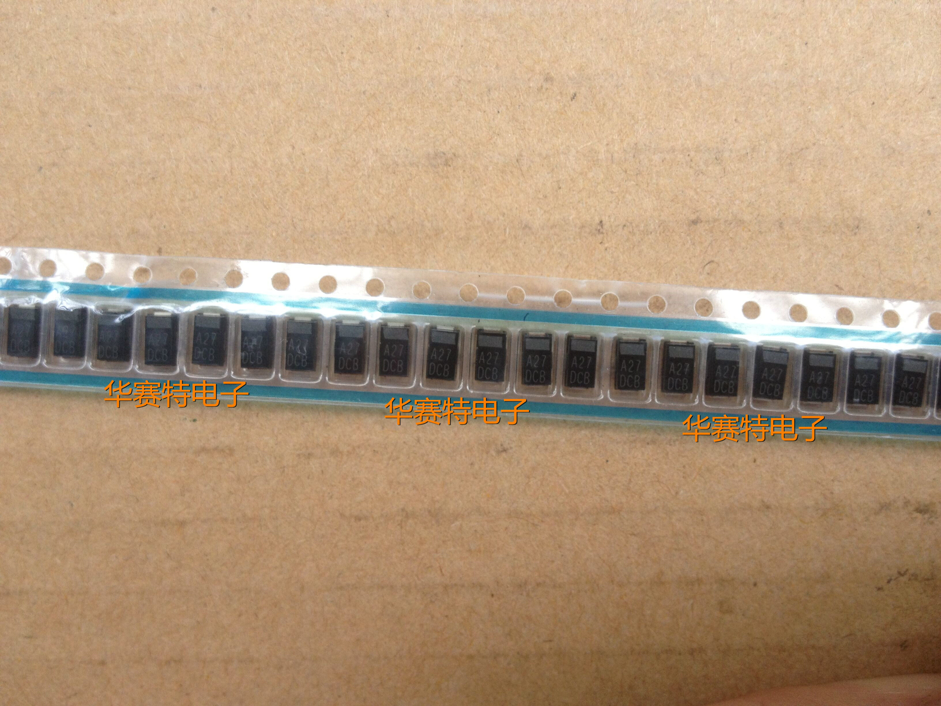 Brand new import Japan A27 DO-241AC 600W 27V patch stabilization diode A27 DCB