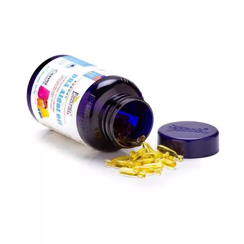 Aisimeng Dha Algae Oil Genuine Dha Seaweed Oil Soft Capsule Gel Candy 60 Capsules Big Pharmacy Flagship Store 9Kk