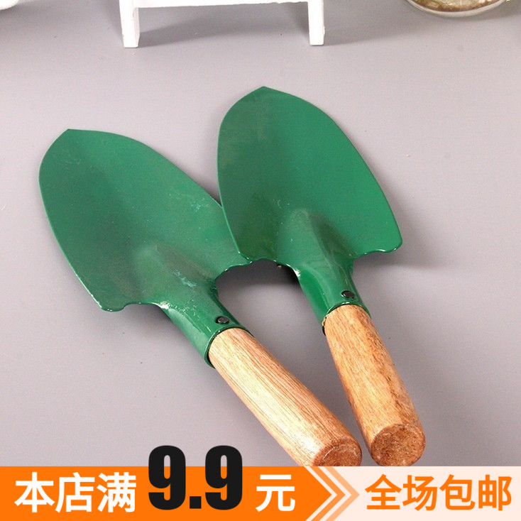 Flower shovel digging soil Digging seedling tools Mini shovel Home gardening shovel digging wild vegetables to catch the sea digging sand