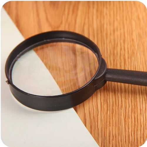 Портативная детская лупа для школьников, обучающие учебные пособия, увеличение в 5 раз