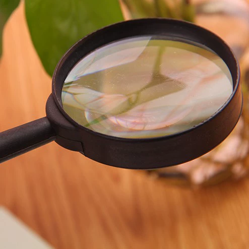 Портативная детская лупа для школьников, обучающие учебные пособия, увеличение в 5 раз