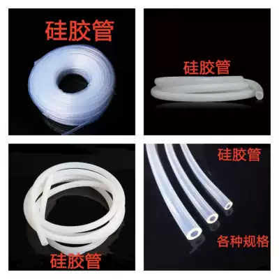Silicone rubber tube resistant hose tasteless water 4 6 7 8 9 10 12 14 16mm