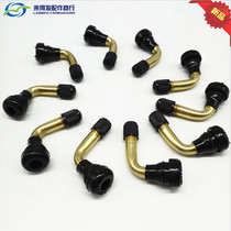 electric car vacuum tire gas nozzle motorcycle vacuum tire gas door nozzle rubber valve mouth copper gold gas nozzle