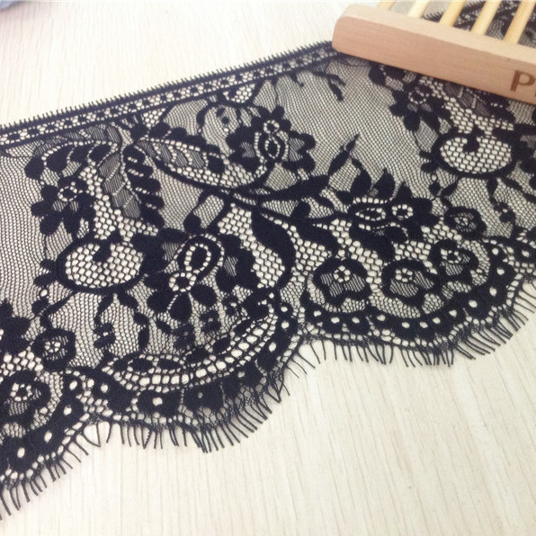 8803 high-quality Taiwanese diy handmade clothing accessories eyelashes lace lace black and white whiskers factory direct sales