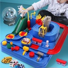 托马斯小火车套装轨道停车场儿童抖音汽车闯关大冒险益智玩具男孩