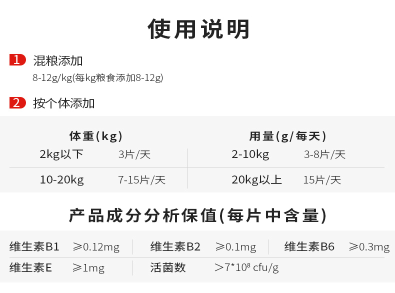 Meiziyuan chó men vi sinh Jinmao Teddy vật nuôi thành chó con mèo dạ dày kho báu 200 viên - Cat / Dog Health bổ sung sữa cho chó mẹ