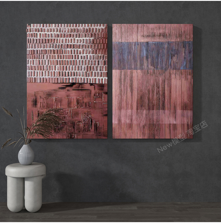 图片[77]-抽象动物装饰画3dmax单体挂画现代中式画板摆件3d模型 库设计素材-cg男孩