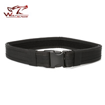 Outdoor tactical belt mountaineering nylon buckle belt Mens belt CS field outside and inside belt 1 5 inches 2 inches