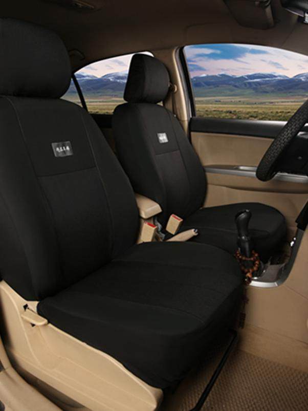 Five-Seater Universal Full-Cover Car Seat Cover, Suitable for All Seasons, Made of Breathable Linen, Full-Cover, Wear-Resistant Fabric Seat Cover.